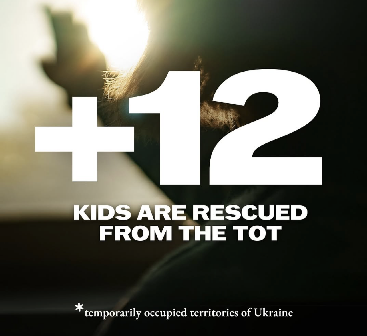 12 kids are rescued from the temporary occupied territories of Ukraine