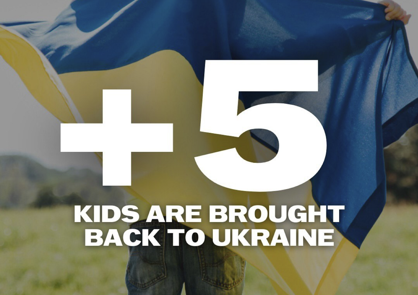 5 more Ukrainian children safely return home from occupied territories