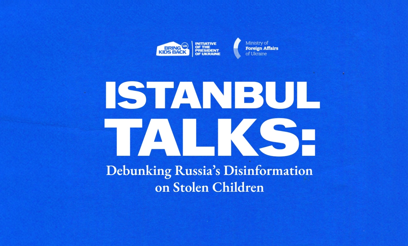 Regarding public statements by the representative of the Russian delegation concerning the abducted Ukrainian children