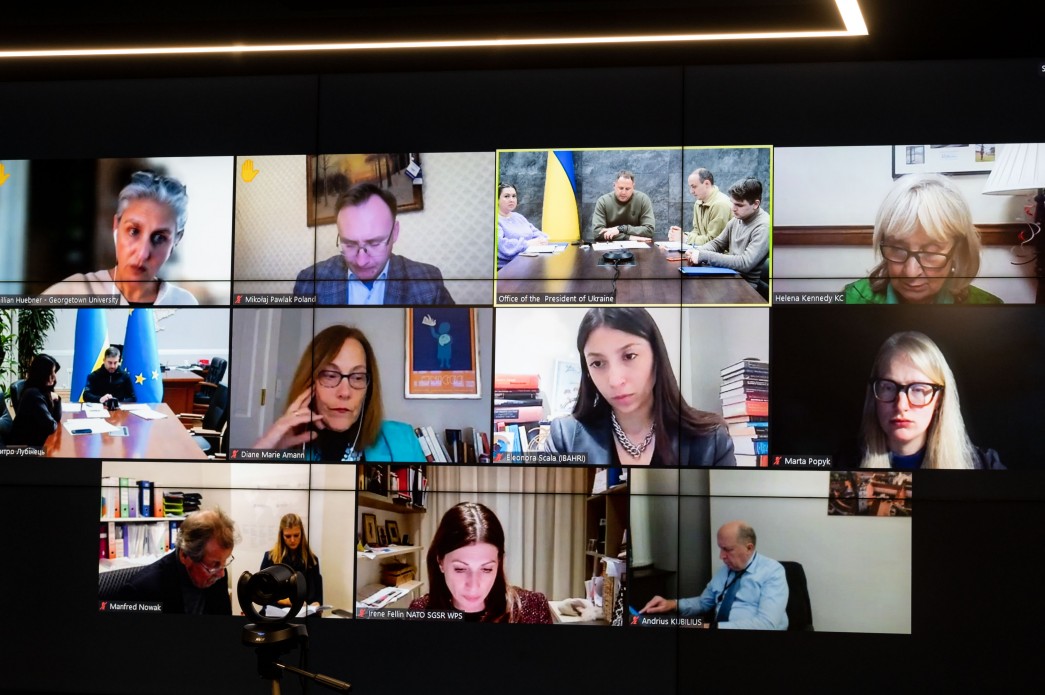 Co-Chairs Andriy Yermak and Baroness Helena Kennedy launch “Brings Kids Back UA” task force in Kyiv