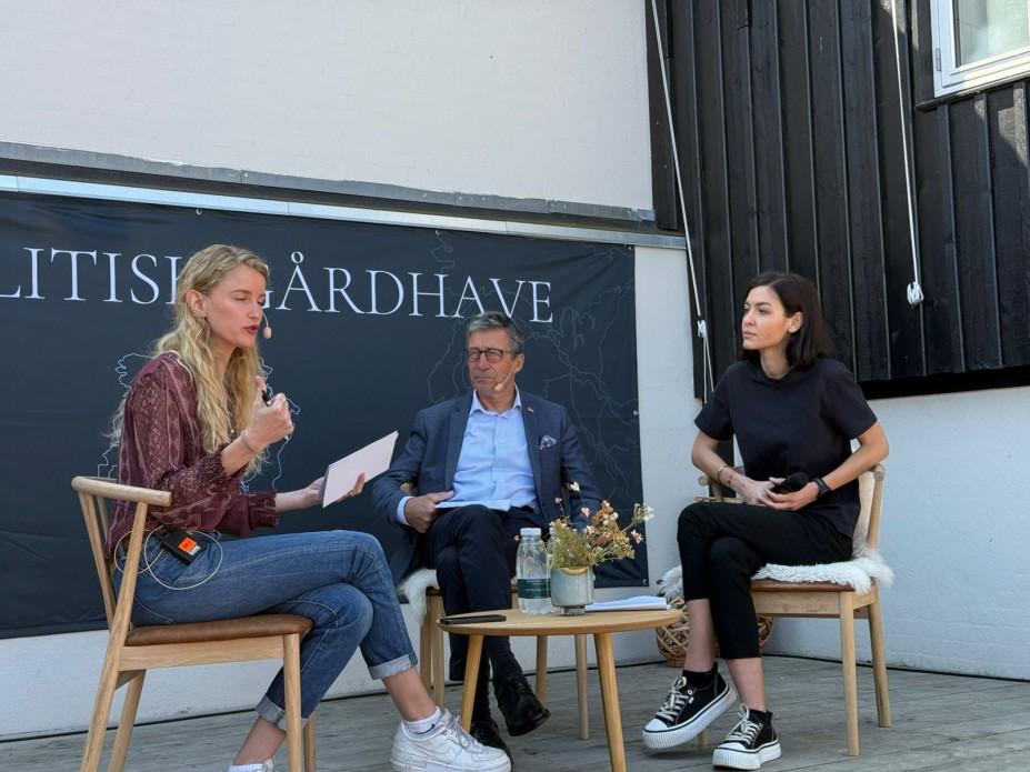 Дарія Зарівна представила ініціативу Bring Kids Back UA на найбільшому демократичному фестивалі Данії