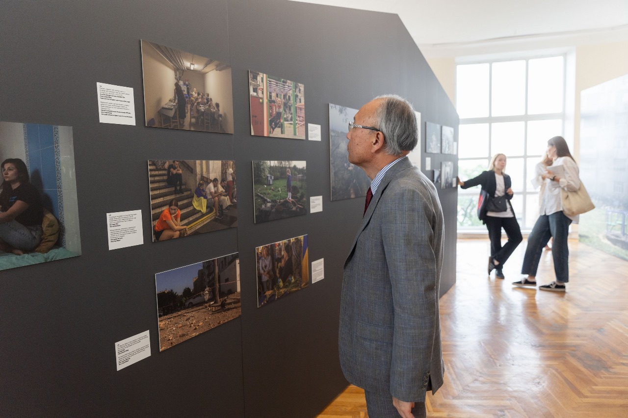 Exhibition in Kyiv as part of Bring Kids Back UA initiative highlights crimes against Ukrainian children
