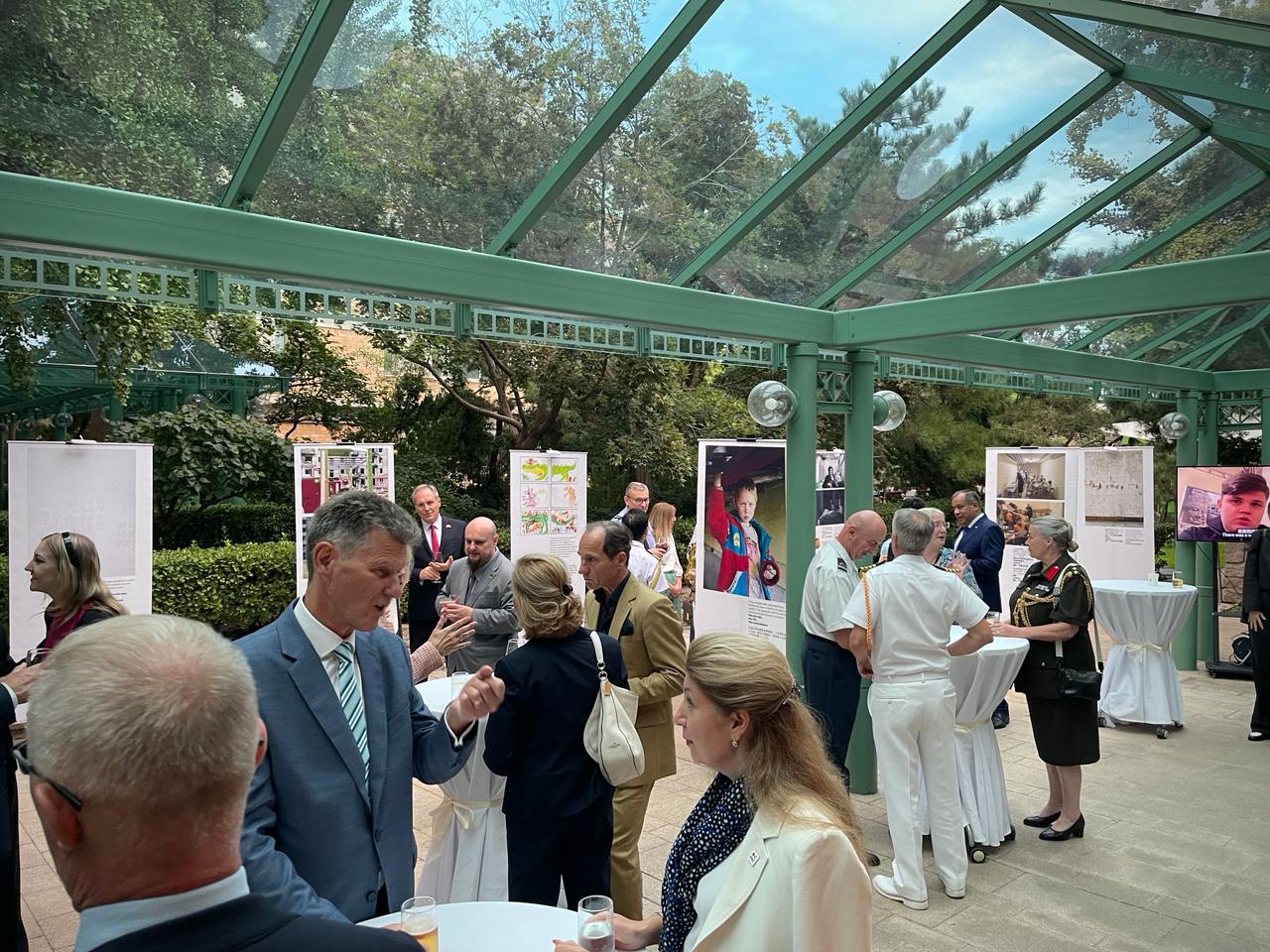 Living the War: Bring Kids Back exhibition and book presented in China to raise awareness of abducted children