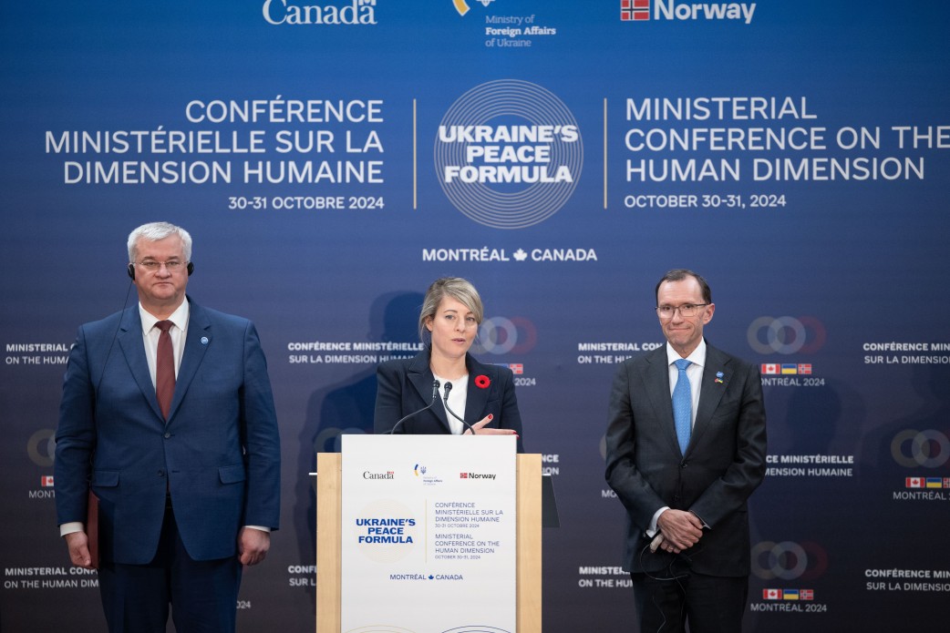 Montreal Ministerial Conference commits to reuniting Ukrainian children