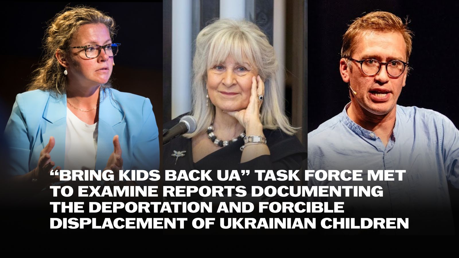 Робоча група “Bring Kids Back UA” зібралася для вивчення звітів, що документують депортацію та примусове переміщення українських дітей