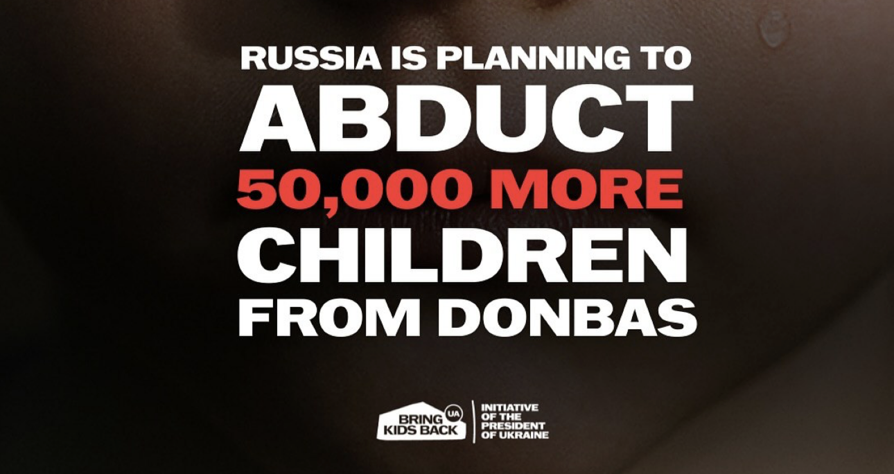 Russia plans new mass deportation of over 50,000 Ukrainian children from occupied Donetsk region