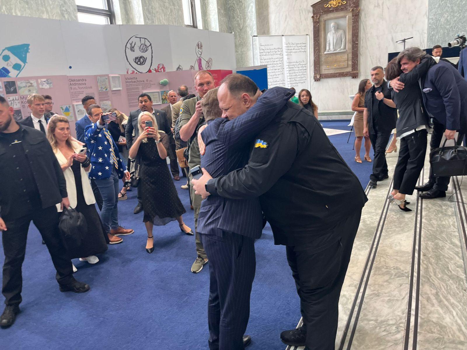 U.S. Congress hosts exhibition on Ukrainian children ahead of NATO Summit