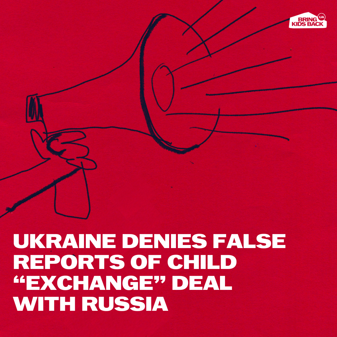 Ukraine denies false claims of child exchange deal with Russia, highlights media's spread of misinformation